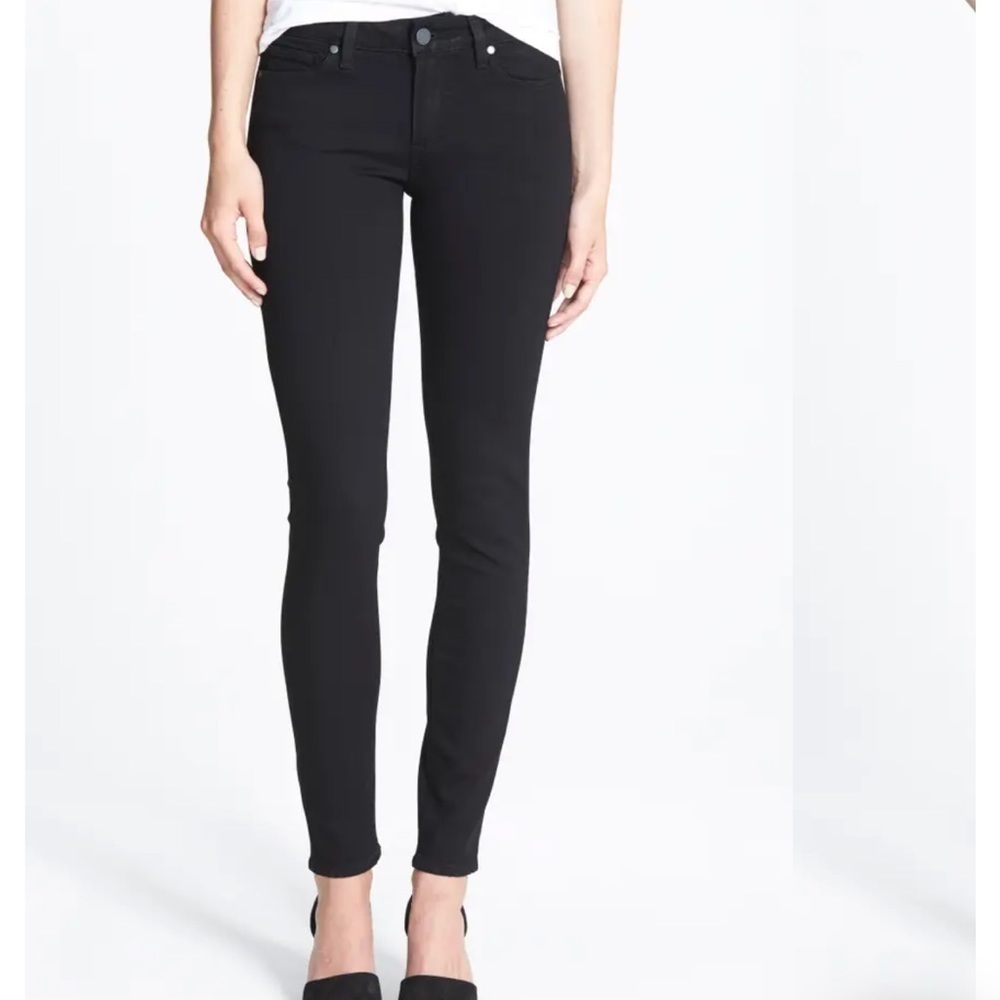 -Paige Verdugo Ultra Skinny Sz 27 Black Jeans